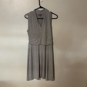 Gray Sleeveless Dress